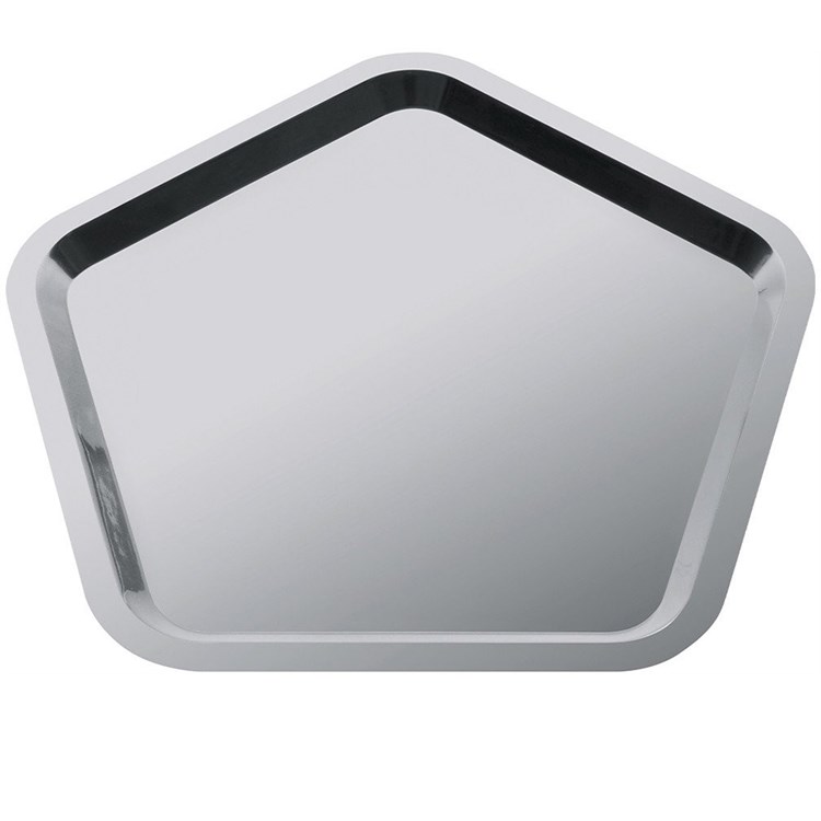 Vassoio pentagonale Territoire in accaio inossidabile