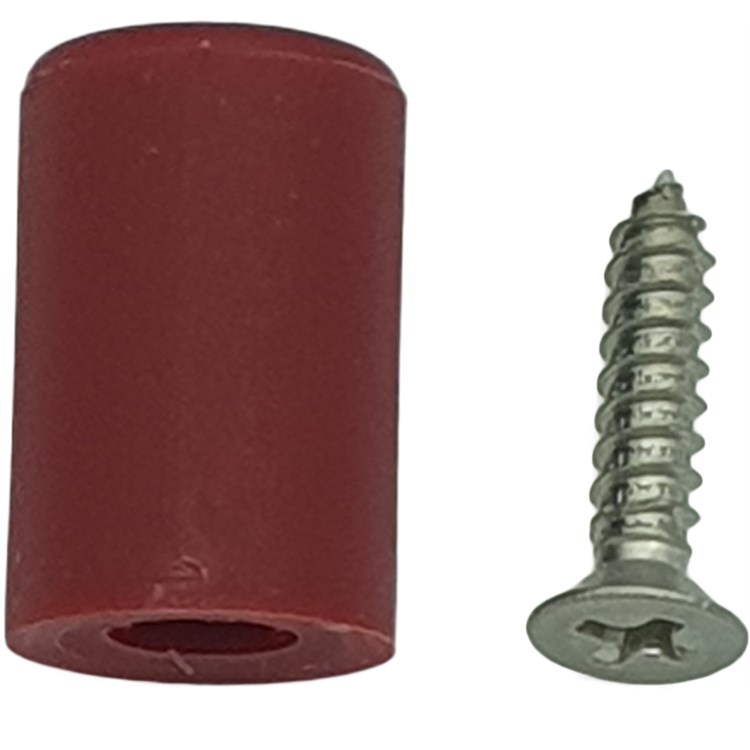 Pomolo Con Vite Per Pulcina Rosso Tazze 6