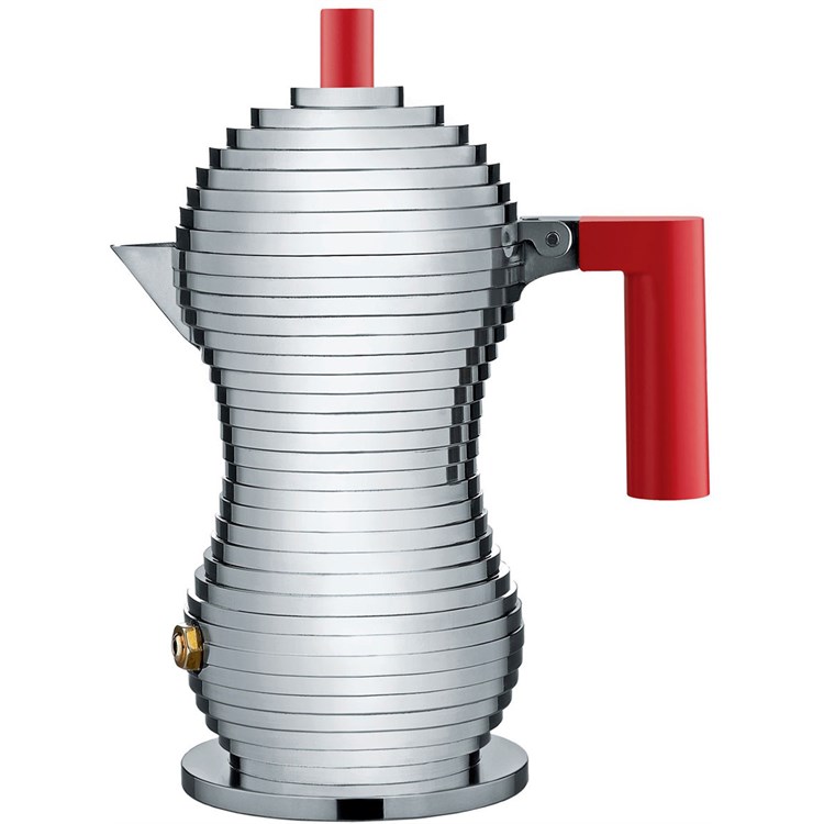 Caffettiera Pulcina 1 tazza rossa