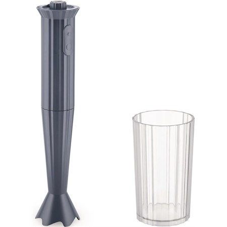frullatore ad immersione plisse grigio
