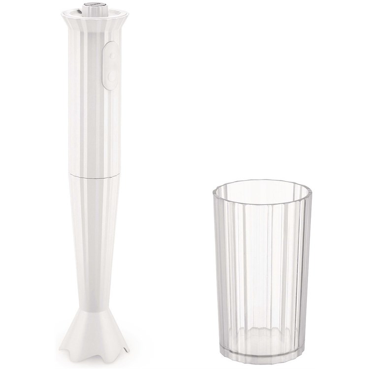 Frullatore Ad Immersione Plissè Bianco