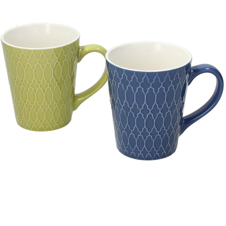 Confezione 2 Mug Verde Blu