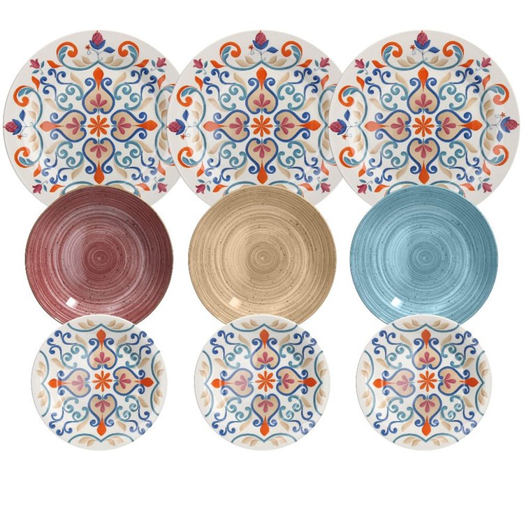 Servizio piatti 18 pezzi Sofil