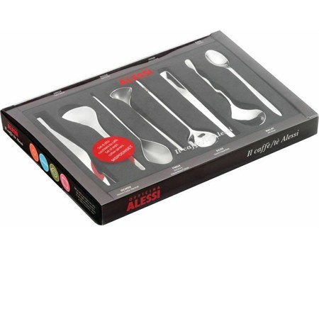 set di 8 cucchiaini da caffe alessi
