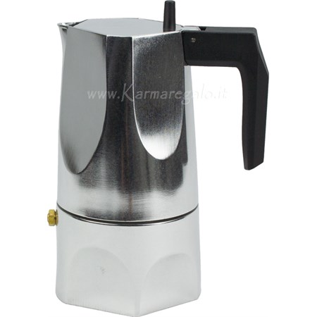 caffettiera espresso ossidiana 1 tazza alessi