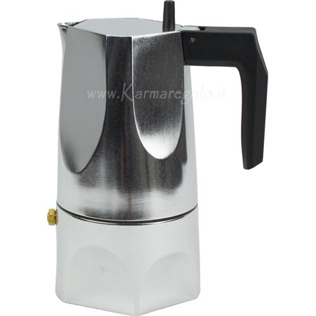 caffettiera espresso ossidiana 3 tazze alessi
