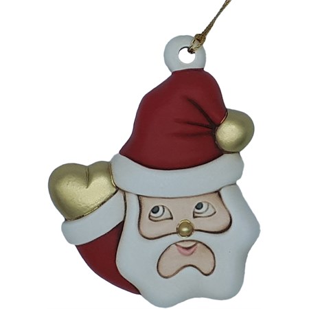addobbo babbo natale che saluta