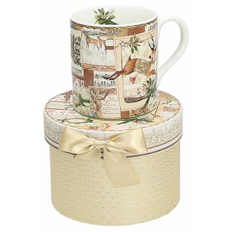 Mug cilindrica Monarch New Bone China
