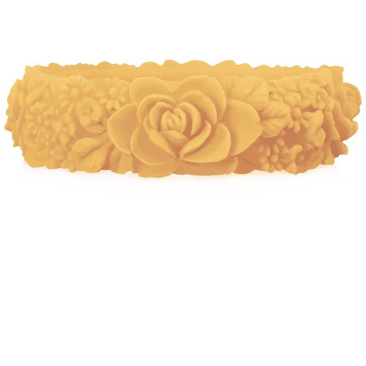 O Bracelet Flower Big Giallo