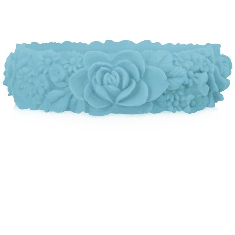 O Bracelet Flower Big Turchese