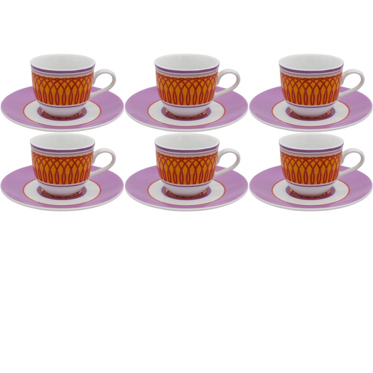 Set 6 tazzine Tabasco