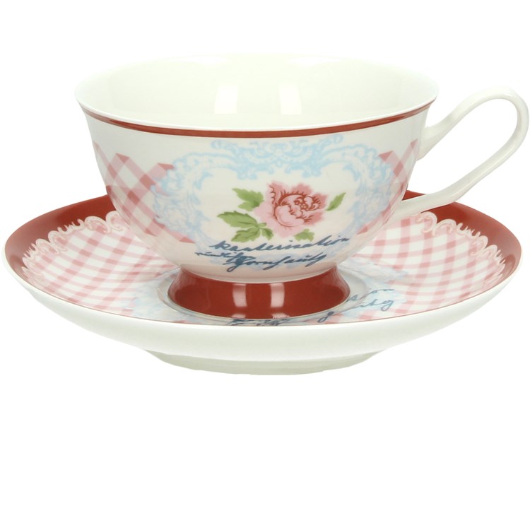 Tazza da The con Piattino Linea Relax