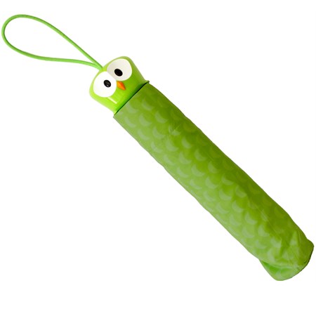 ombrello mini gufetto verde