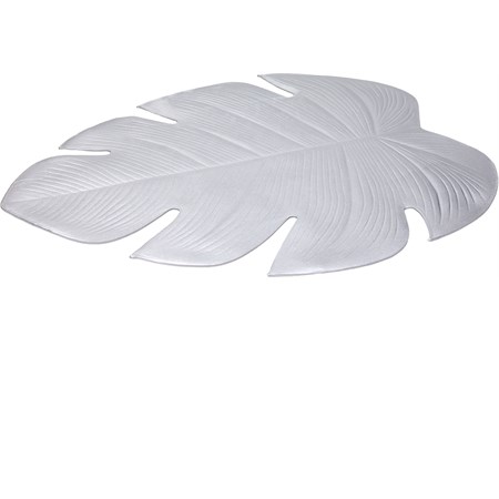 tovaglietta foglia argento