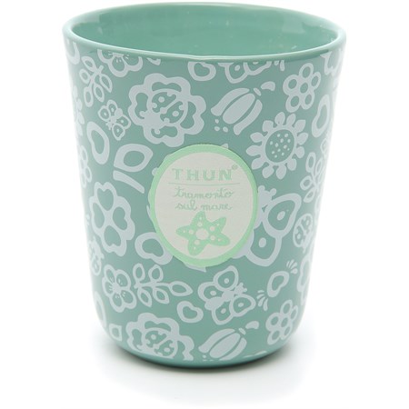 candela in vasetto grande tramonto sul mare thun