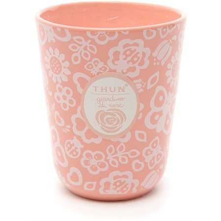 candela in vasetto grande giardino di rose thun