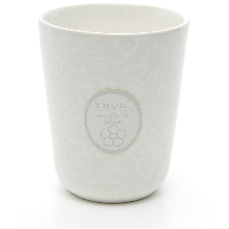 Candela in vasetto grande Coccole di cotone