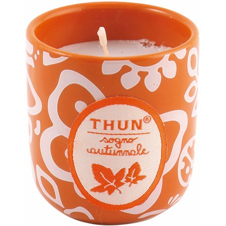 candela in vasetto mini sogno autunnale