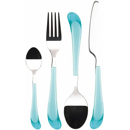 servizio 24 posate caramel turchese