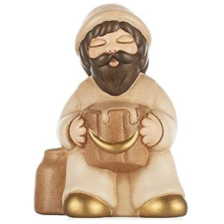 Mungitore Di Mucca Presepe Giubileo Champagne