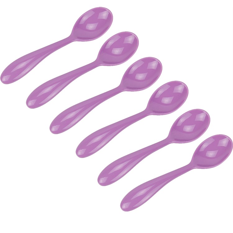 Set 6 cucchiaini cm 12 Glicine Opaco