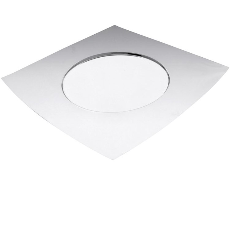 Sottopiatto Inox Lucido Quadrato