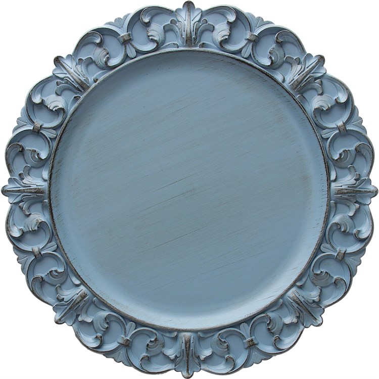 Sottopiatto Lirico Azzurro Cm 35