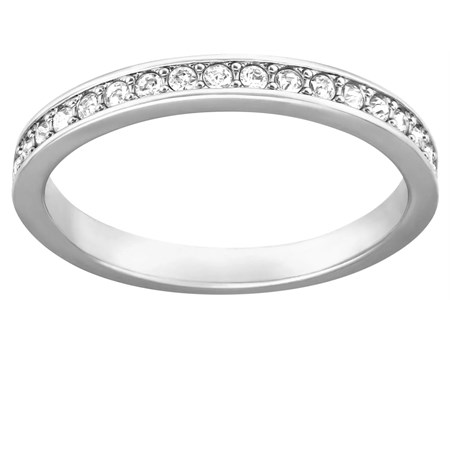 anello rare bianco placcatura rodio