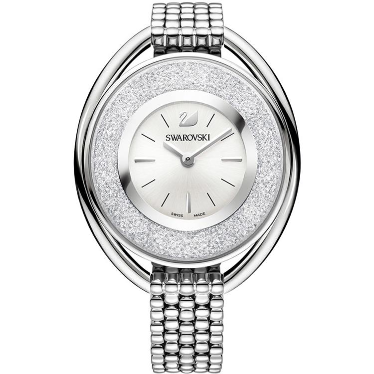 Orologio Crystalline Oval White Braccialetto Watch