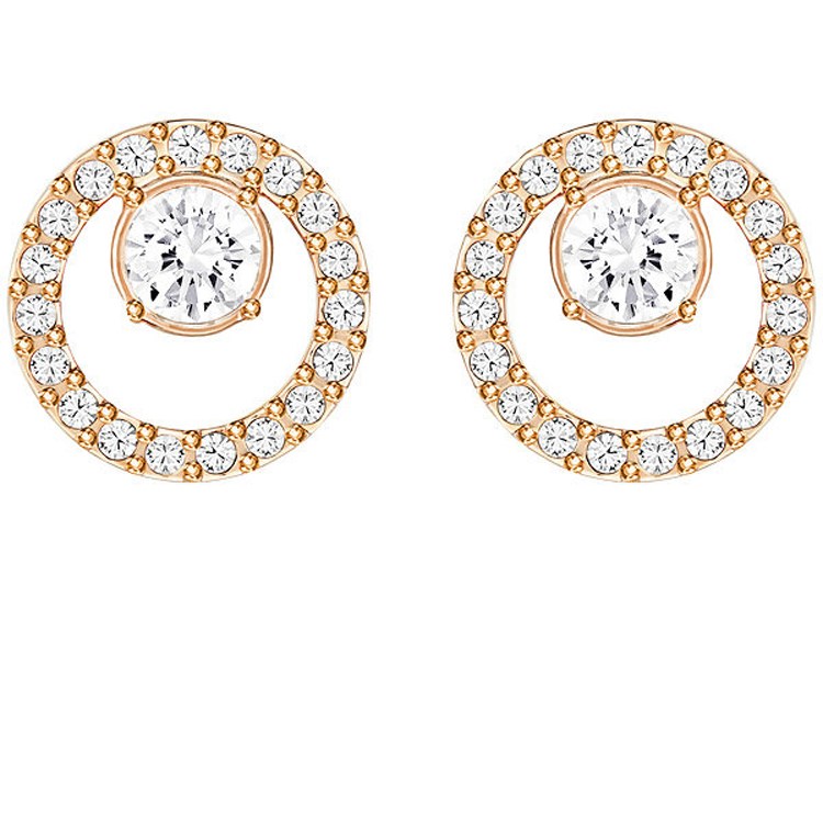 Creativity Circle Small Orecchini Oro Rosa