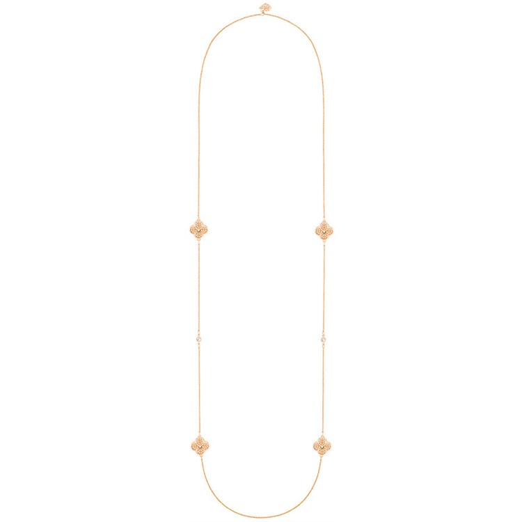 Collana Hall Clover Placcata Oro Rosa