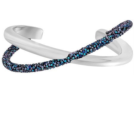 bracciale crystaldust azzurro acciaio inossidabile