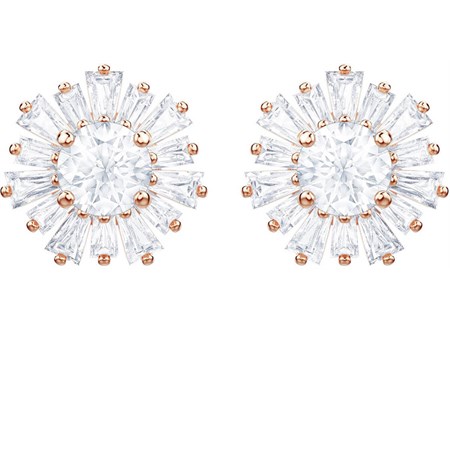 orecchini sunshine bianco placcato oro rosa