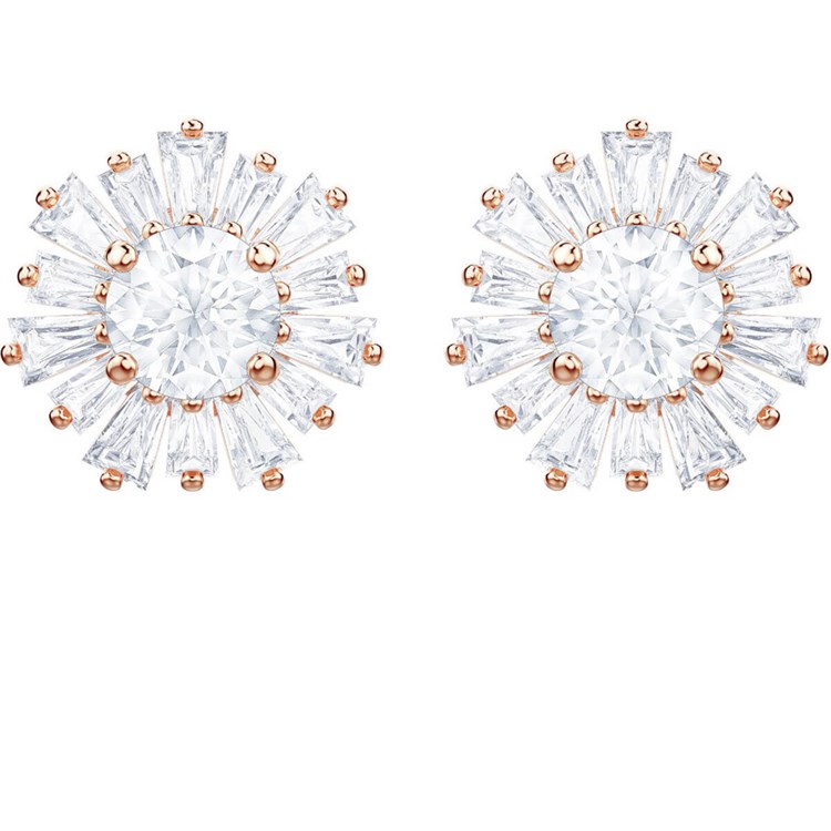 Orecchini Sunshine Bianco Placcato Oro Rosa