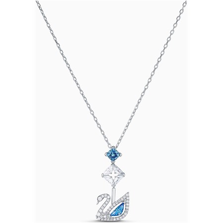 collana dazzling swan azzurro 125 anniversario