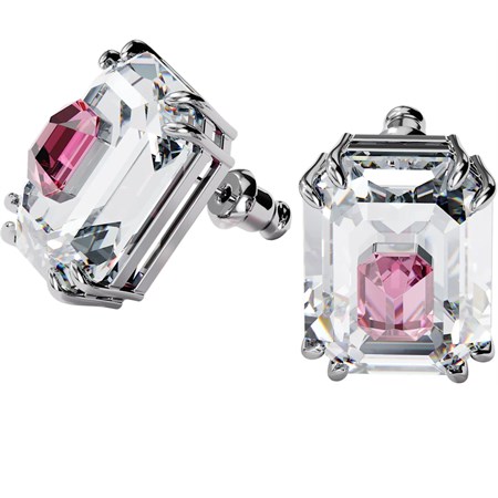 orecchini chroma rosa placcato rodio