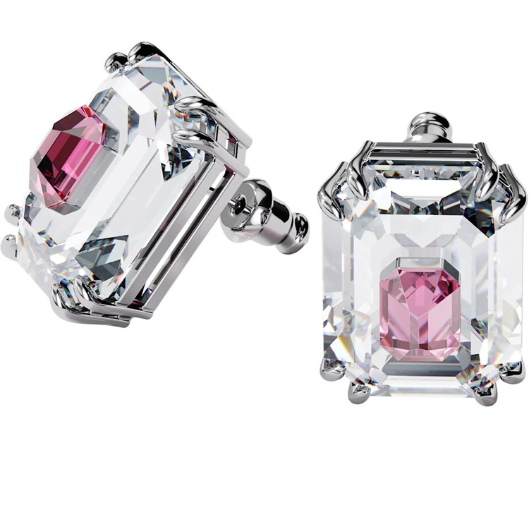 Orecchini Chroma Rosa Placcato Rodio