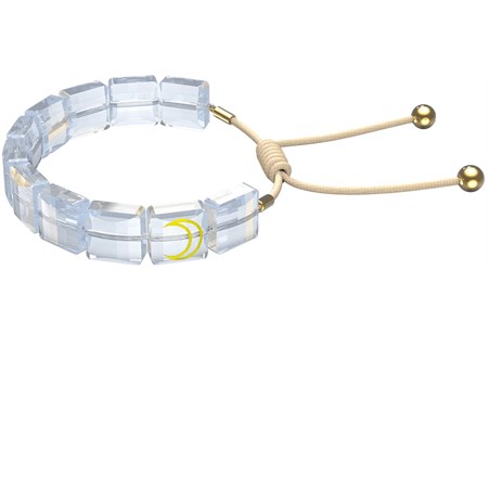 braccialetto letra luna