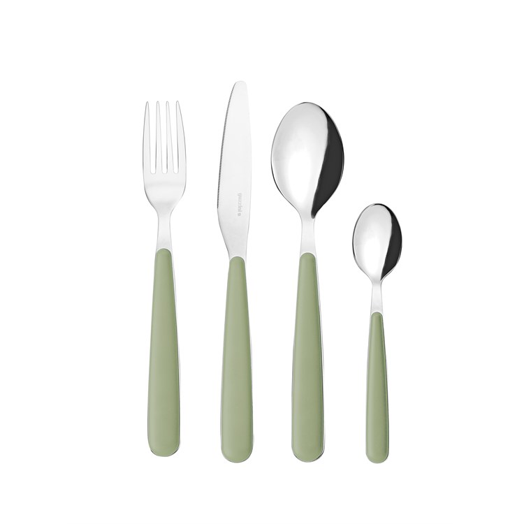 Set 24 Posate Pop Verde Salvia