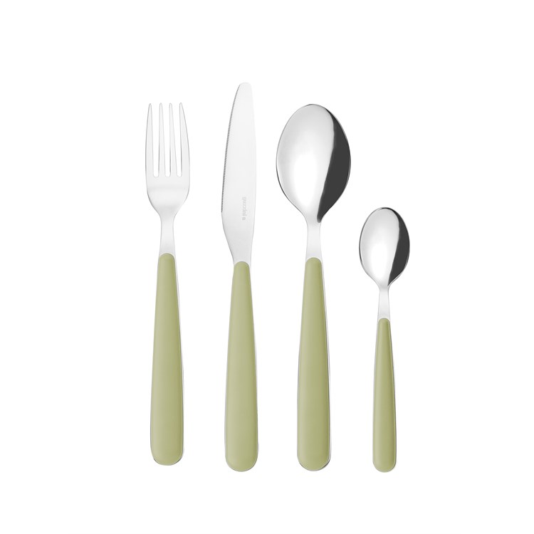 Set 24 Posate Pop Verde Alga