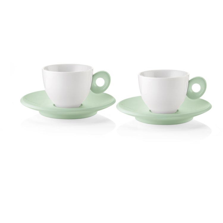 Set 2 Tazzine Caffè Everyday Verde Malva