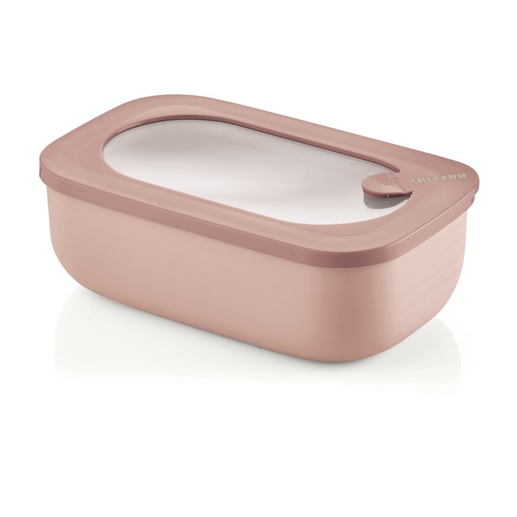 StoreeMore Contenitore Rettangolare Cc 900 Rosa Fiori Di Pesco
