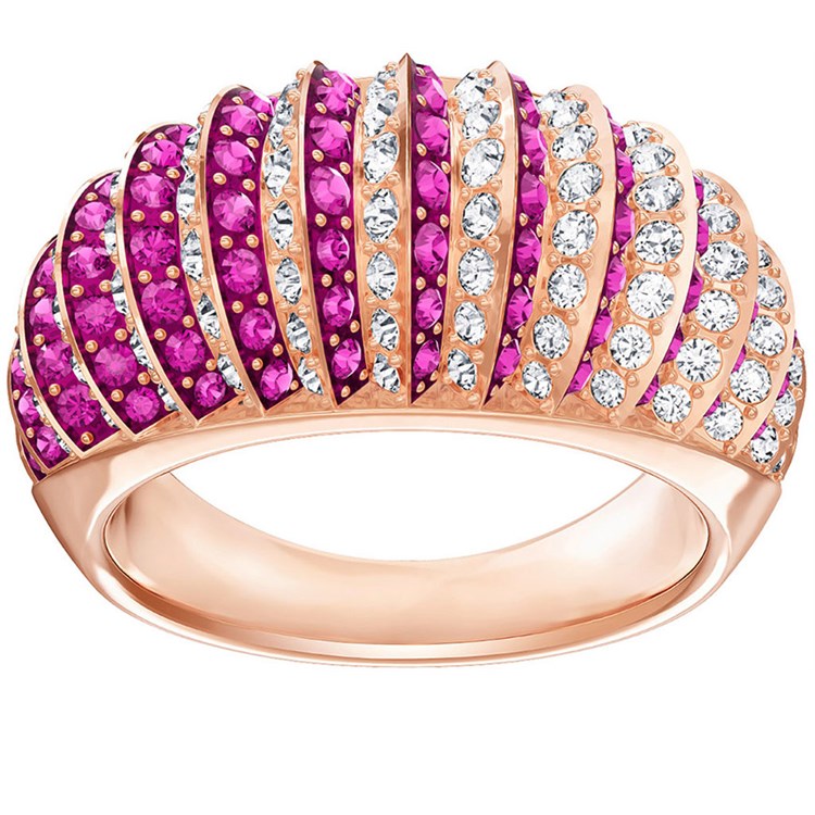 Anello Luxury Domed Rosa