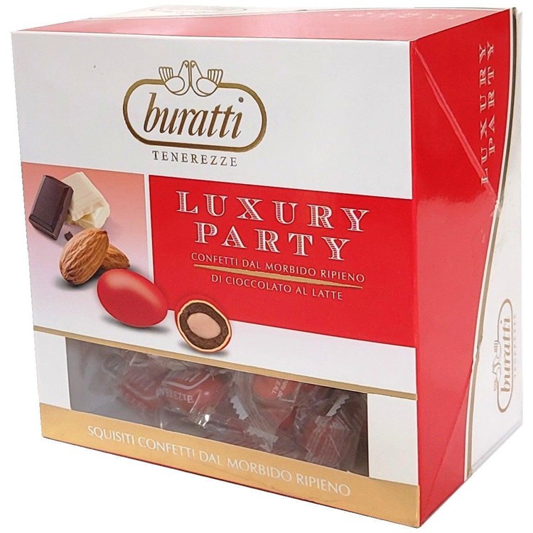 Confetti Tenerezze Vassoio Luxury Party Rosso