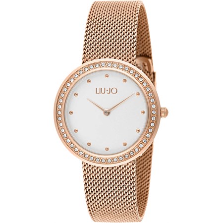 orologio luxury round oro rosa