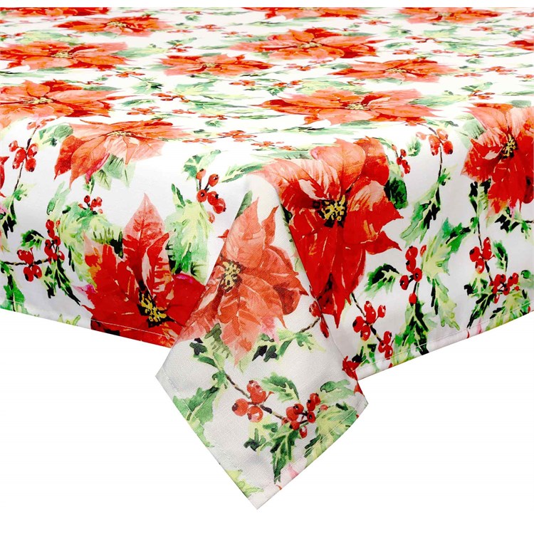 Tovaglia Stella Di Natale Cm 140 x 240