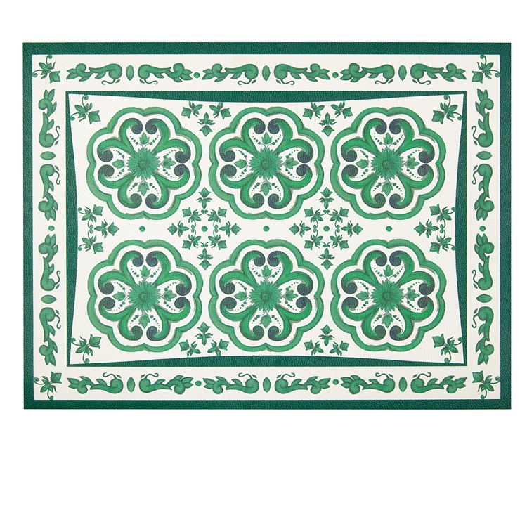 Tovaglietta Blues Verde Smeraldo
