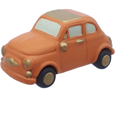 auto in ceramica artistica fiat 500 shan