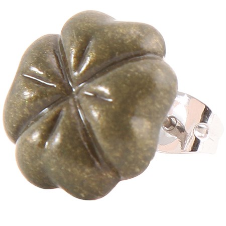 orecchino basic quadrifoglio thun