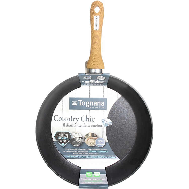 Padella 30 cm Country Chic Diamond Tognana